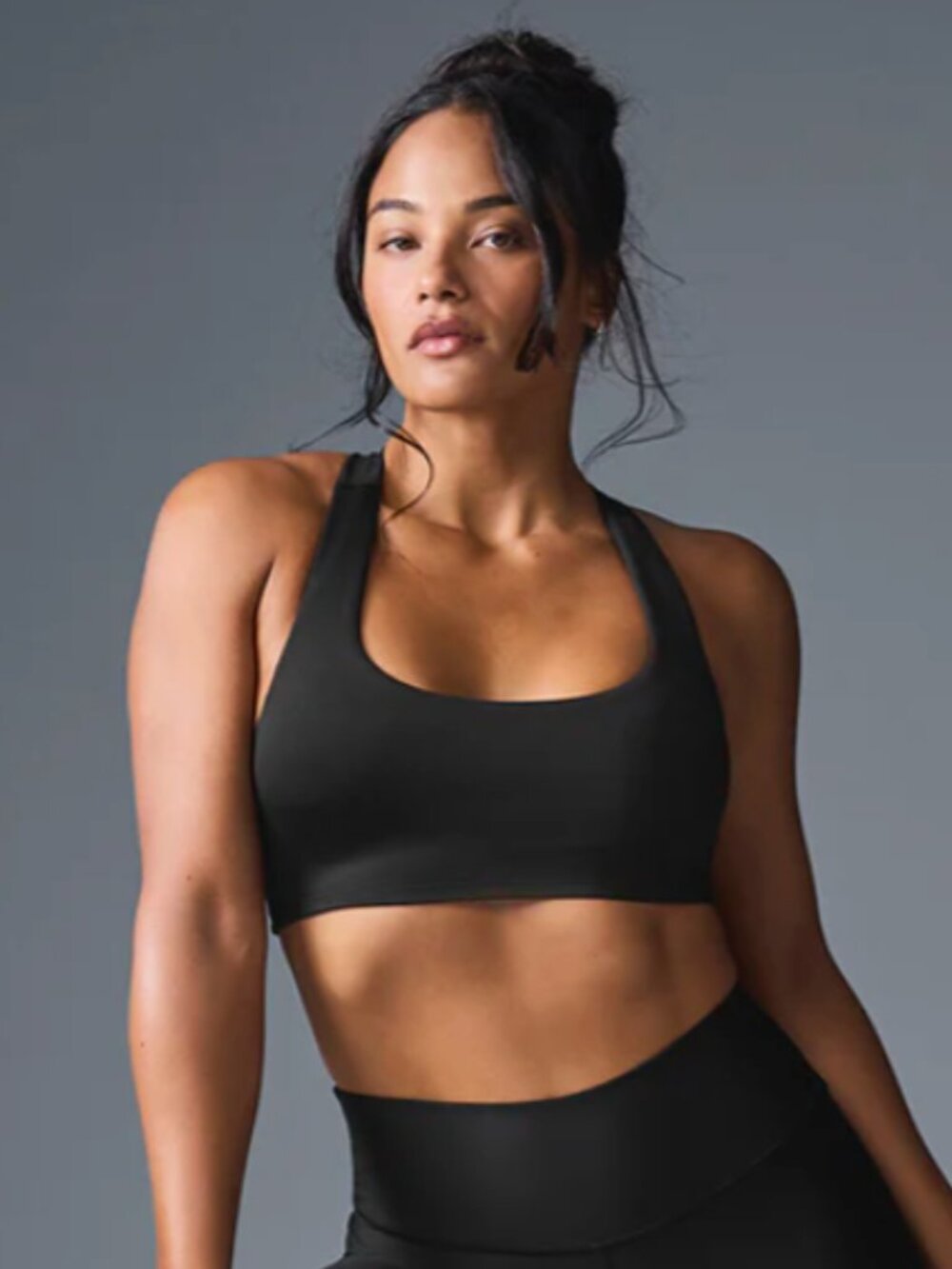 Alo Yoga Airlift Advantage Racerback Bra – Black (Size M) – NWT